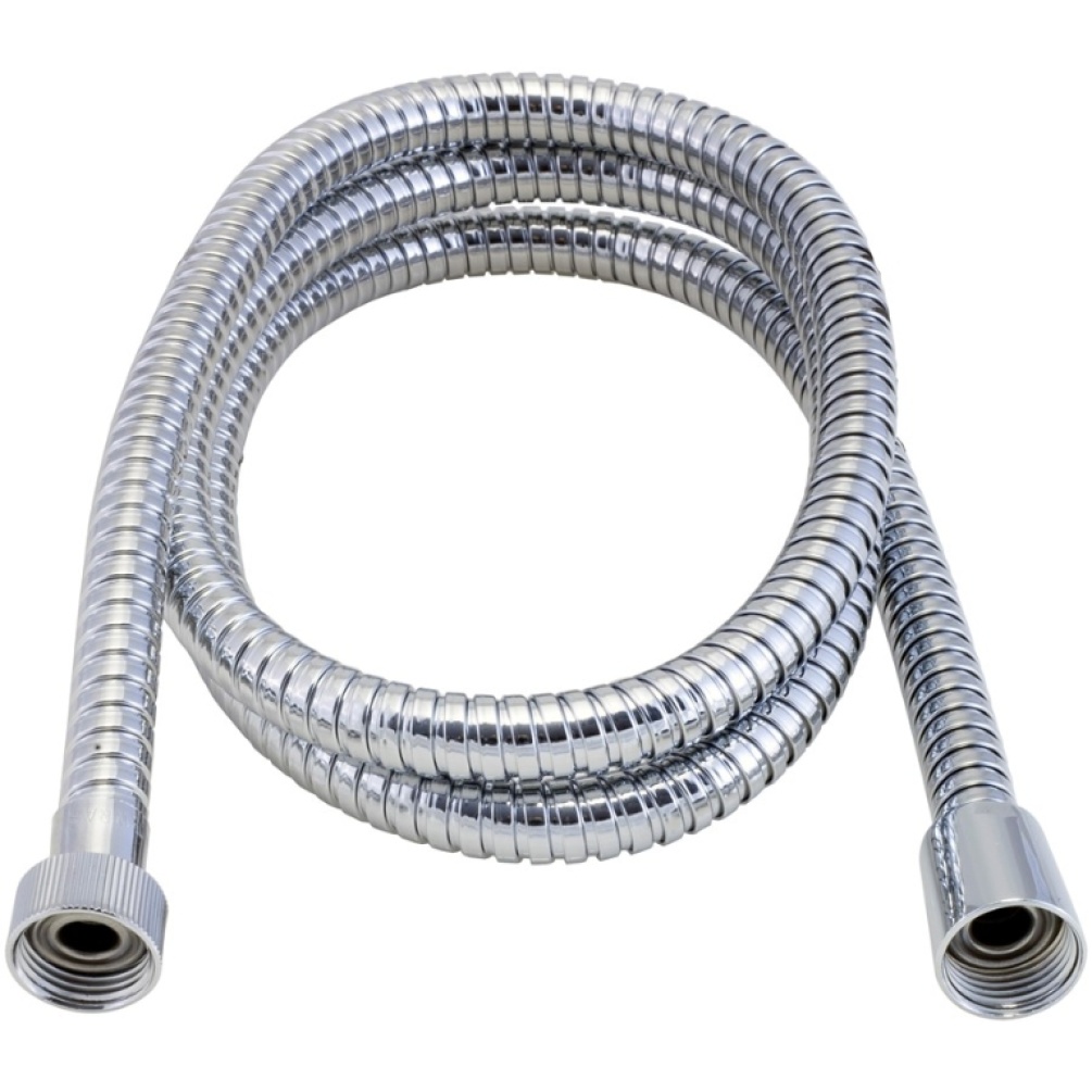 Product Cut out image of the Crosswater Chrome 13mm Shower Hose